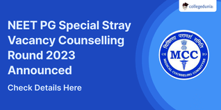 NEET PG Special Stray Vacancy Counselling Round 2023 Announced; Check Schedule Here